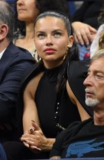 ADRIANA LIMA at Keys vs Sofia Kenin Game at Arthur Ashe Stadium in New York 08/30/2019