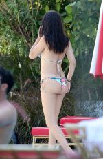 ADRIANA LIMA in Bikini at a Beach in Miami 08/13/2019