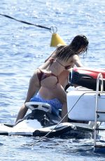 ADRIANA LIMA in Bikini at a Yacht in Italy 08/08/2019