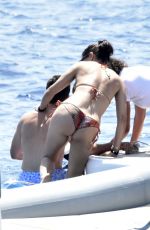 ADRIANA LIMA in Bikini at a Yacht in Italy 08/08/2019