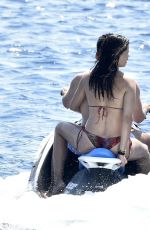 ADRIANA LIMA in Bikini at a Yacht in Italy 08/08/2019