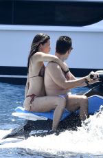 ADRIANA LIMA in Bikini at a Yacht in Italy 08/08/2019