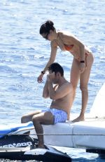 ADRIANA LIMA in Bikini at a Yacht in Italy 08/08/2019