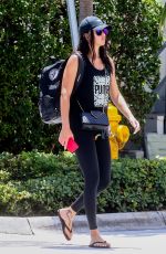 ADRIANA LIMA Leaves a Gym in Miami Beach 08/13/2019