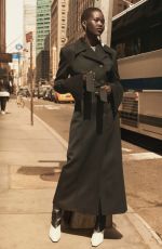 ADUT AKECH for H&M Fall/Winter 2019 Campaign Photoshoot in New York