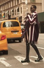 ADUT AKECH for H&M Fall/Winter 2019 Campaign Photoshoot in New York