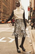 ADUT AKECH for H&M Fall/Winter 2019 Campaign Photoshoot in New York