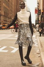ADUT AKECH for H&M Fall/Winter 2019 Campaign Photoshoot in New York