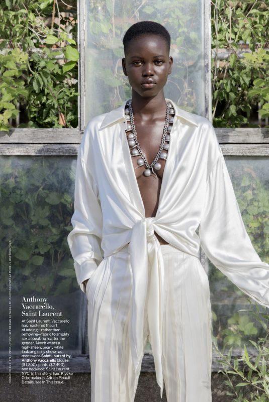ADUT AKECH in Vogue Magazine, September 2019