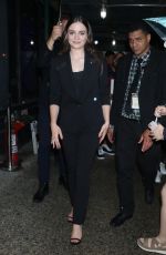 AISLING FRANCIOSI Arrives at Build Series in New York 08/07/2019
