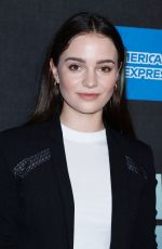 AISLING FRANCIOSI at Fiji Water at Sea Wall / A Life Opening Night on Broadway in New York 08/08/2019