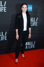 AISLING FRANCIOSI at Fiji Water at Sea Wall / A Life Opening Night on Broadway in New York 08/08/2019