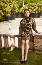AISLING FRANCIOSI in Town & Country, September 2019