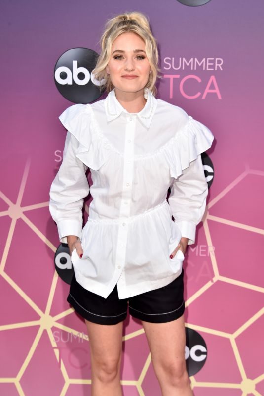 AJ MICHALKA at ABC’s TCA Summer Press Tour in West Hollywood 08/05/2019