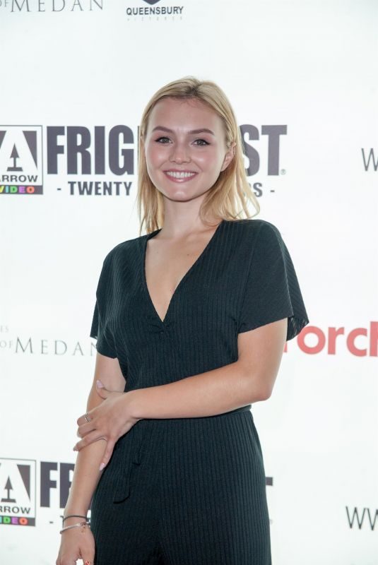 ALANA BODEN at Frightfest at Cineworld Leicester Square in London 08/24/2019
