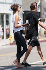 ALESSANDRA AMBROSIO and Nicolo Oddi Out in Los Angeles 08/12/2019