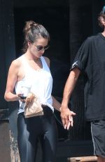 ALESSANDRA AMBROSIO and Nicolo Oddi Out in Los Angeles 08/12/2019
