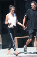 ALESSANDRA AMBROSIO and Nicolo Oddi Out in Los Angeles 08/12/2019