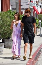 ALESSANDRA AMBROSIO and Nicolo Oddi Out in Los Angeles 08/28/2019