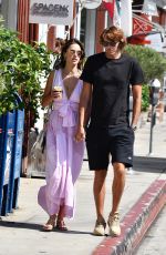 ALESSANDRA AMBROSIO and Nicolo Oddi Out in Los Angeles 08/28/2019