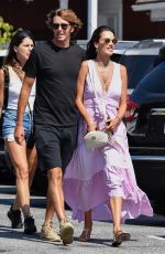 ALESSANDRA AMBROSIO and Nicolo Oddi Out in Los Angeles 08/28/2019