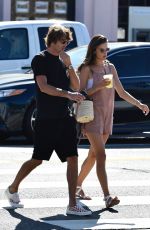 ALESSANDRA AMBROSIO and Nicolo Oddi Out Shopping in Beverly HIlls 08/21/2019