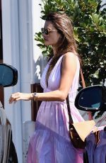 ALESSANDRA AMBROSIO at a Mexican Restaurant in Los Angeles 08/13/2019