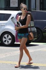 ALESSANDRA AMBROSIO at a Yoga Class in Santa Monica 08/19/2019