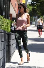 ALESSANDRA AMBROSIO Heading to a Gym in Los Angeles 08/06/2019