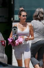 ALESSANDRA AMBROSIO Leaves Her Yoga Class in Los Angeles 08/16/2019