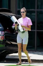 ALESSANDRA AMBROSIO Leaves Her Yoga Class in Los Angeles 08/16/2019