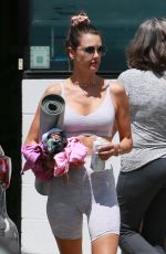 ALESSANDRA AMBROSIO Leaves Her Yoga Class in Los Angeles 08/16/2019
