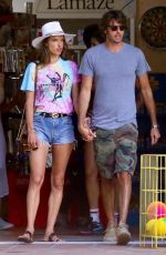 ALESSANDRA AMBROSIO Out Shopping in Malibu 08/07/2019