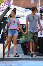 ALESSANDRA AMBROSIO Out Shopping in Malibu 08/07/2019