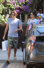 ALESSANDRA AMBROSIO Out Shopping in Malibu 08/07/2019