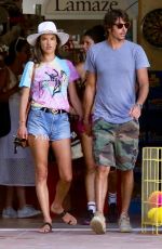 ALESSANDRA AMBROSIO Out Shopping in Malibu 08/07/2019