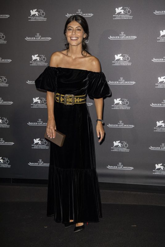 ALESSANDRA MASTRONARDI at Jaeger-Lecoultre Gala Dinner at Venice Film Festival 08/30/2019