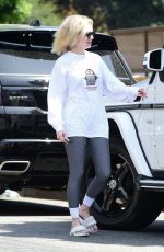 ALESSANDRA TORRESANI Out with Her Dog in Studio City 08/08/2019