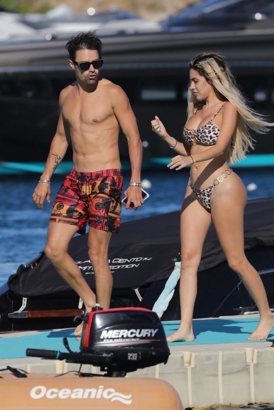 ALEXA DELLANOS in Bikini on Vacation in Mykonos 08/07/2019