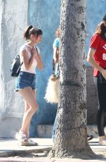 ALEXANDRA DADDARIO and KIMIKO GLENN Out for Lunch in Los Angeles 08/28/2019