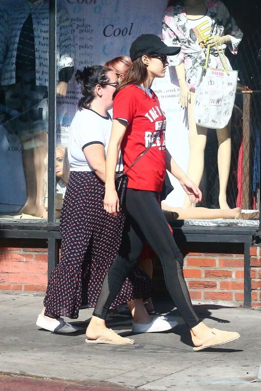 ALEXANDRA DADDARIO and KIMIKO GLENN Out for Lunch in Los Angeles 08/28/2019