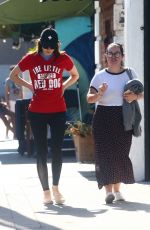 ALEXANDRA DADDARIO and KIMIKO GLENN Out for Lunch in Los Angeles 08/28/2019