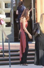 ALEXANDRA DADDARIO Arrives at Wallis Annenberg Center in Los Angeles 08/07/2019