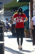 ALEXANDRA DADDARIO Out and About in Los Angeles 08/28/2019