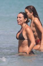 ALEXANDRA PASCALIDOU and GINA DIRAWI in Bikinis at a Beach in Mykonos 08/12/2019