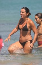 ALEXANDRA PASCALIDOU and GINA DIRAWI in Bikinis at a Beach in Mykonos 08/12/2019