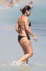 ALEXANDRA PASCALIDOU and GINA DIRAWI in Bikinis at a Beach in Mykonos 08/12/2019