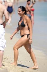 ALEXANDRA PASCALIDOU and GINA DIRAWI in Bikinis at a Beach in Mykonos 08/12/2019