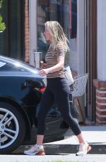 ALI LARTER Leaves Tracy Anderson Gym in Brentwood 08/22/2019