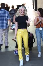 ALICE CHATER Arrives at Cbeebies TV Show in London 08/23/2019